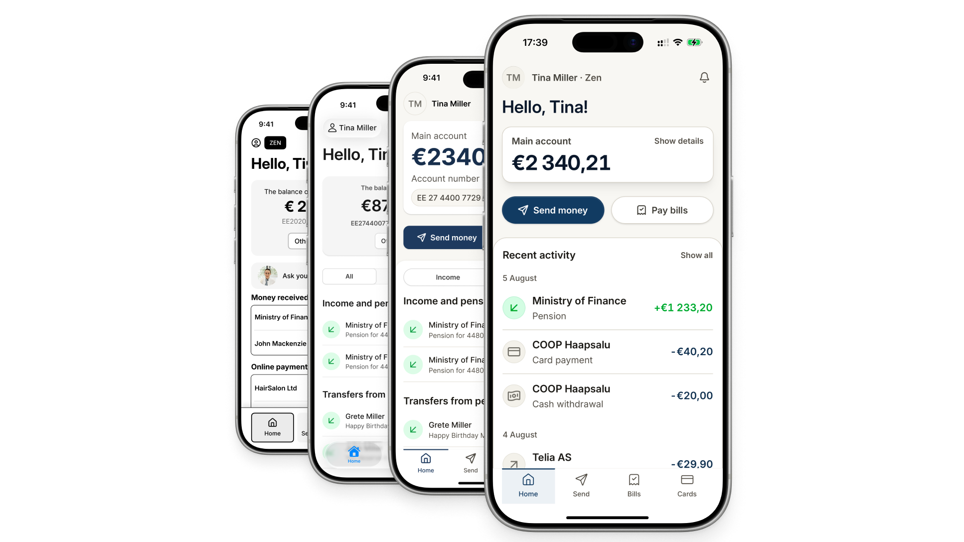 Zen Mode – banking for the elderly